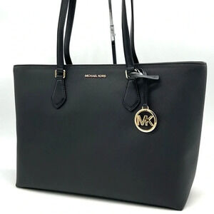 Michael Kors Bag Large Sheila Mf Tote Bag Black/Gold